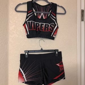 Stars Vipers Reversible Red & Black Practice Wear